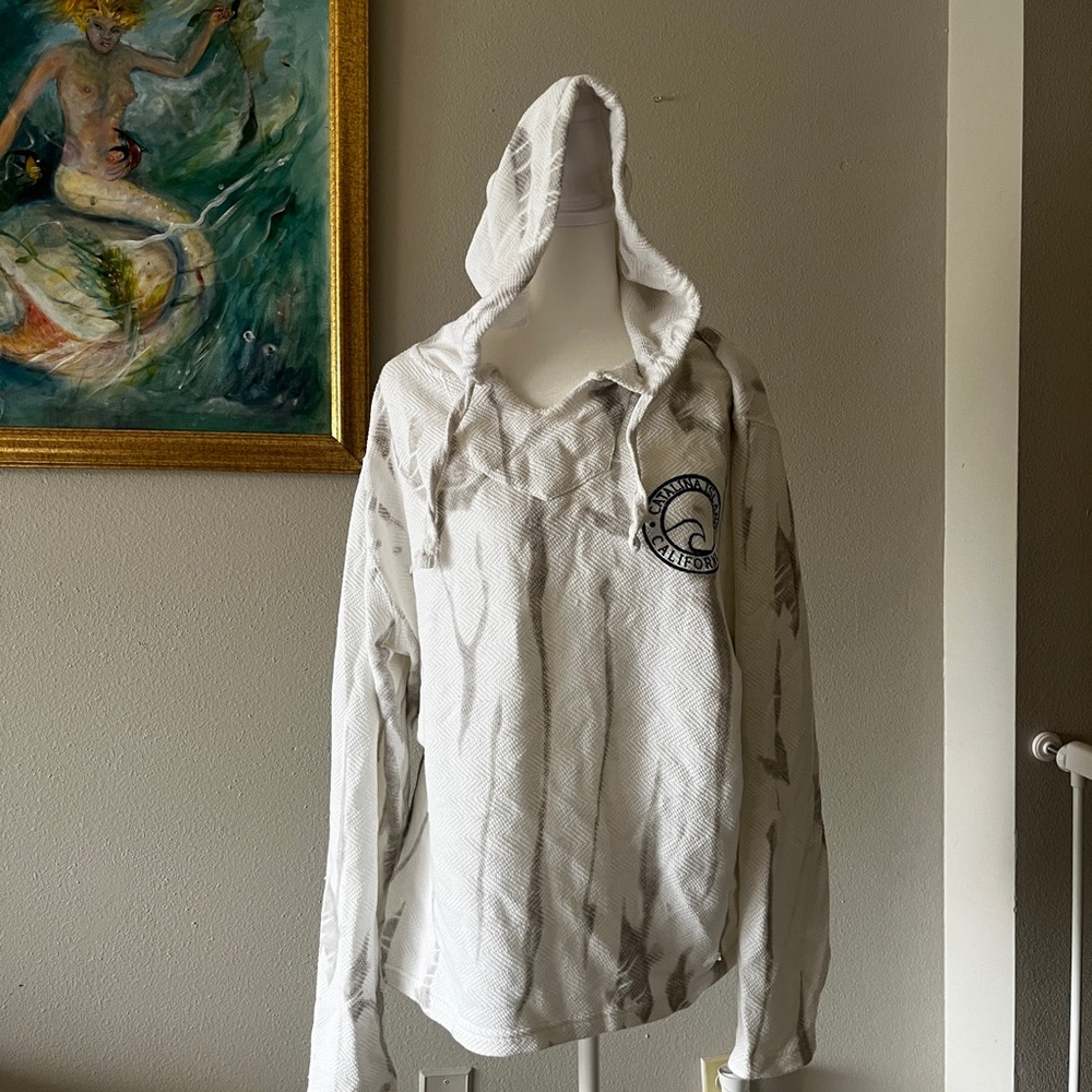 Cozy White Hooded Sweater